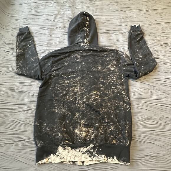 Cotton Citizen Men Small Hoodie Tie Dyed Charcoal Dust Tan Black NEW - Picture 2 of 7